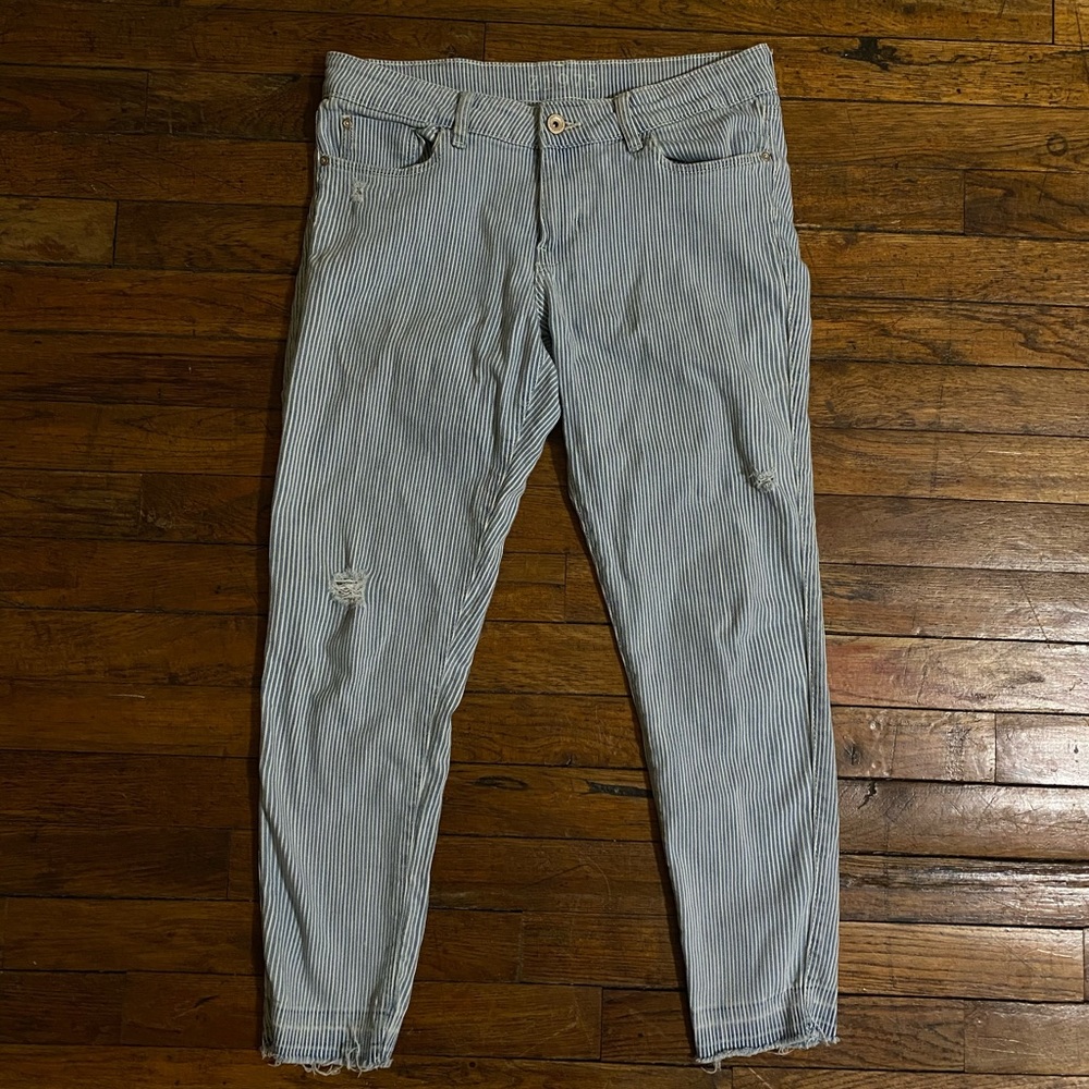 Zara striped pants